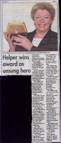 Anne Unsung Hero Award