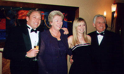 Anne Blight with her family