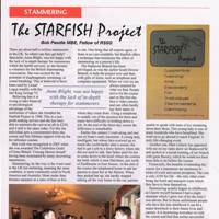 Starfish article in the St George for England magazine