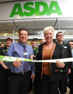 Anne opening ASDA Hailsham 