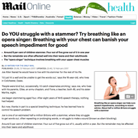 Do YOU struggle with a stammer?
